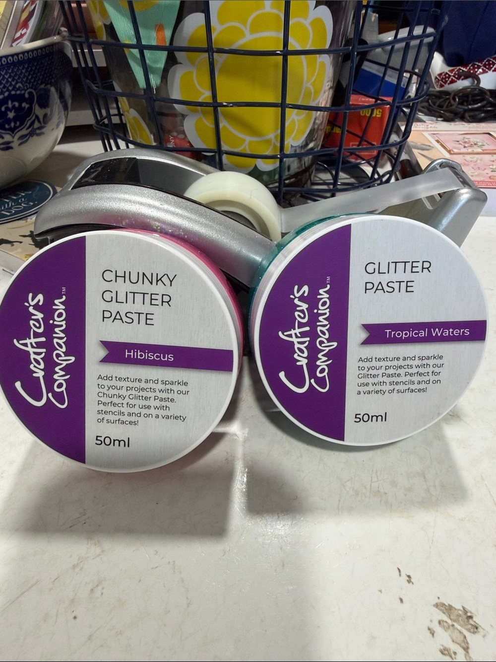 Crafters Companion Glitter Paste Duo